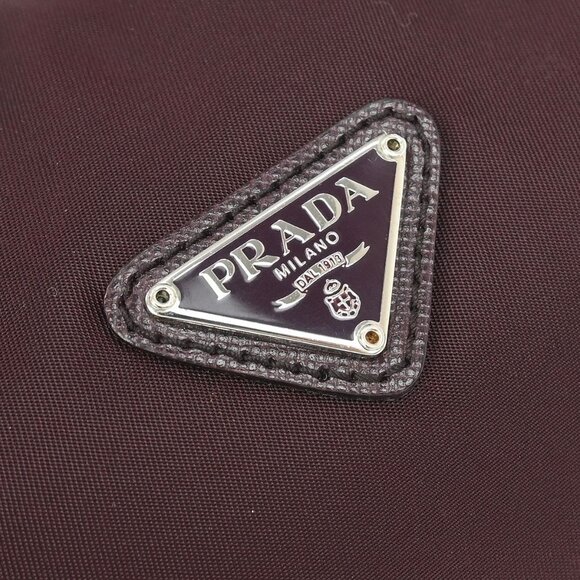 Prada Purple Nylon Handbag 42 115935 - Picture 7 of 10